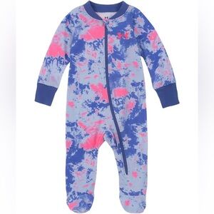 Girls Size 9-12M Under Armour Coveralls with Footies